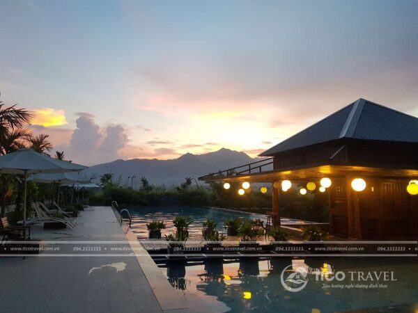Ảnh chụp villa Review An Lạc Resort, khu nghỉ dưỡng gần Hà Nội đậm đà bản sắc dân tộc số 9