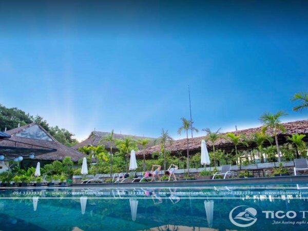 Ảnh chụp villa Review An Lạc Resort, khu nghỉ dưỡng gần Hà Nội đậm đà bản sắc dân tộc số 10