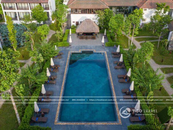 Ảnh chụp villa Review Aravinda Resort Ninh Bình - Tìm về nơi chốn bình yên số 4