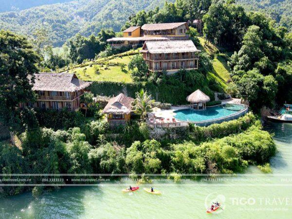 Ảnh chụp villa Mai Châu Hideaway Resort: Thiên đường xanh giữa lòng hồ Hòa Bình số 14