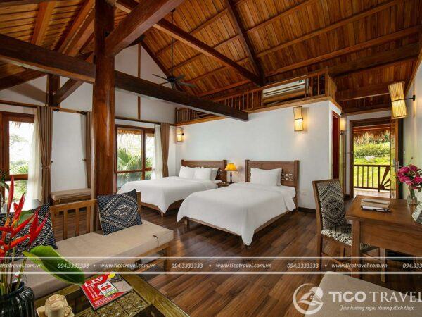 Ảnh chụp villa Mai Châu Hideaway Resort: Thiên đường xanh giữa lòng hồ Hòa Bình số 12
