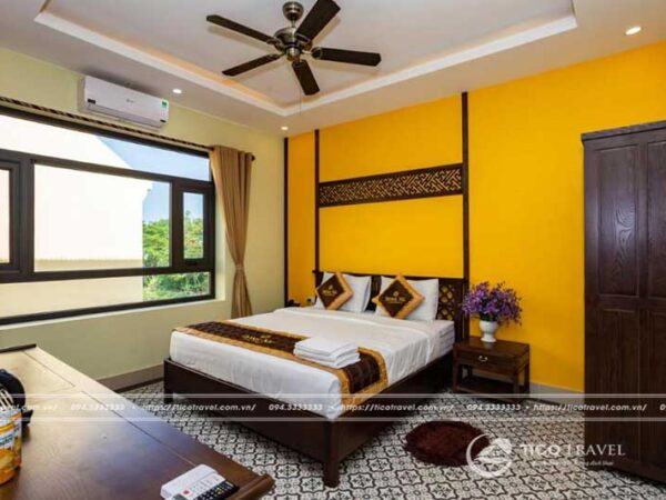 Ảnh chụp villa Hòa mình vào thiên nhiên xanh mát tại Đồng Nê Resort Ninh Bình số 5