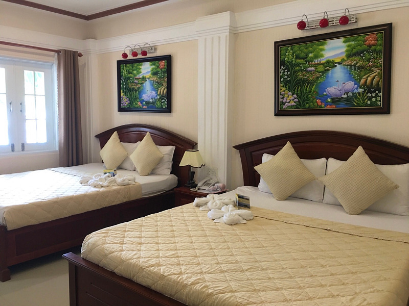 Hệ thống phòng của Vĩnh Hy Resort Ninh Thuận