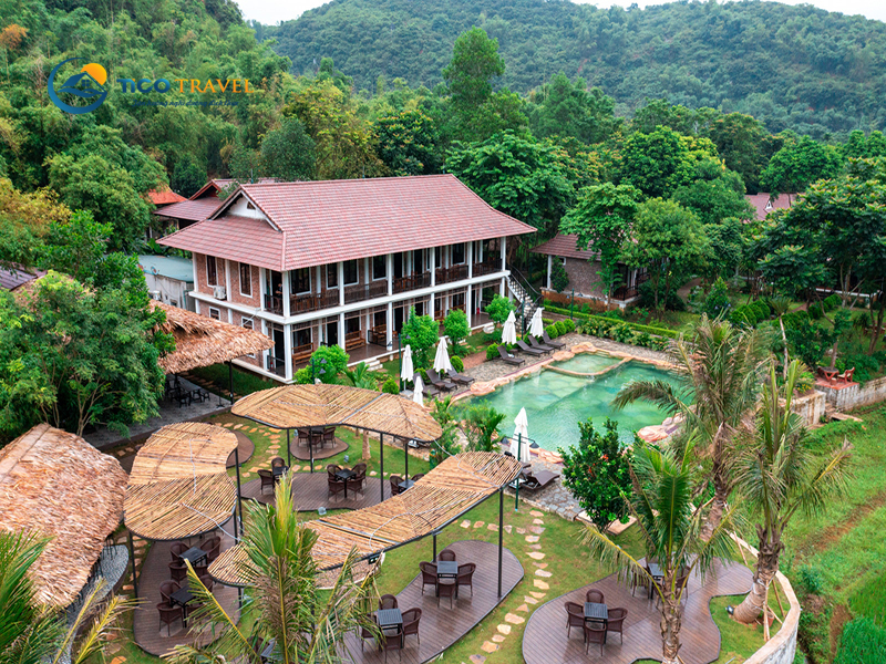 Ảnh chụp villa Review Sol Mai Châu Bungalow - Ngôi làng bình yên giữa núi rừng số 0