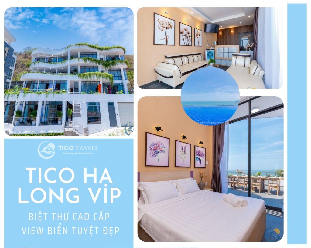 Ảnh chụp Villa Vũng Tàu Tico Hạ Long VIP view biển cực chất