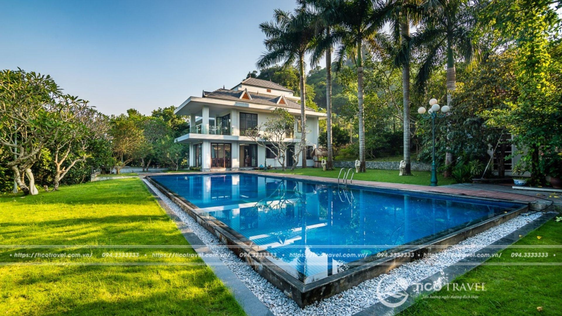 Ivory Villas & Resort Hoà Bình - bể bơi ngoài trời