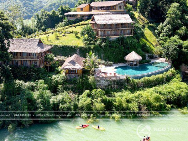 Ảnh chụp villa Mai Châu Hideaway Resort: Thiên đường xanh giữa lòng hồ Hòa Bình số 2