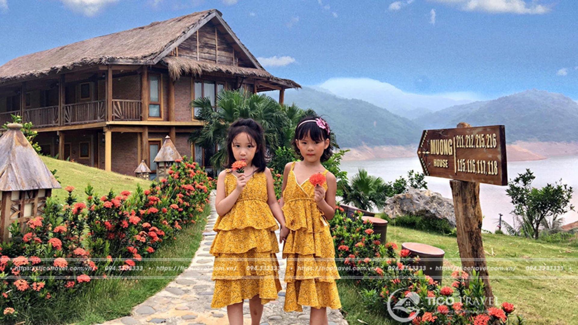 Mai Chau Hideaway Resort - khu vui chơi trẻ em