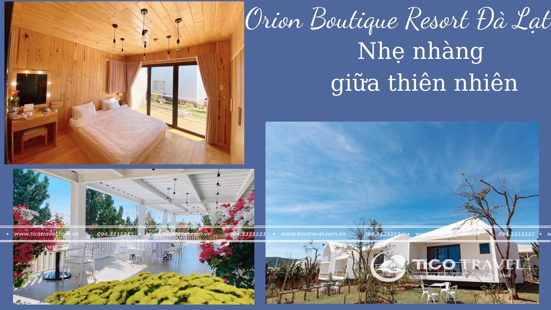 Ảnh chụp toàn cảnh không gian tại Orion Boutique Resort