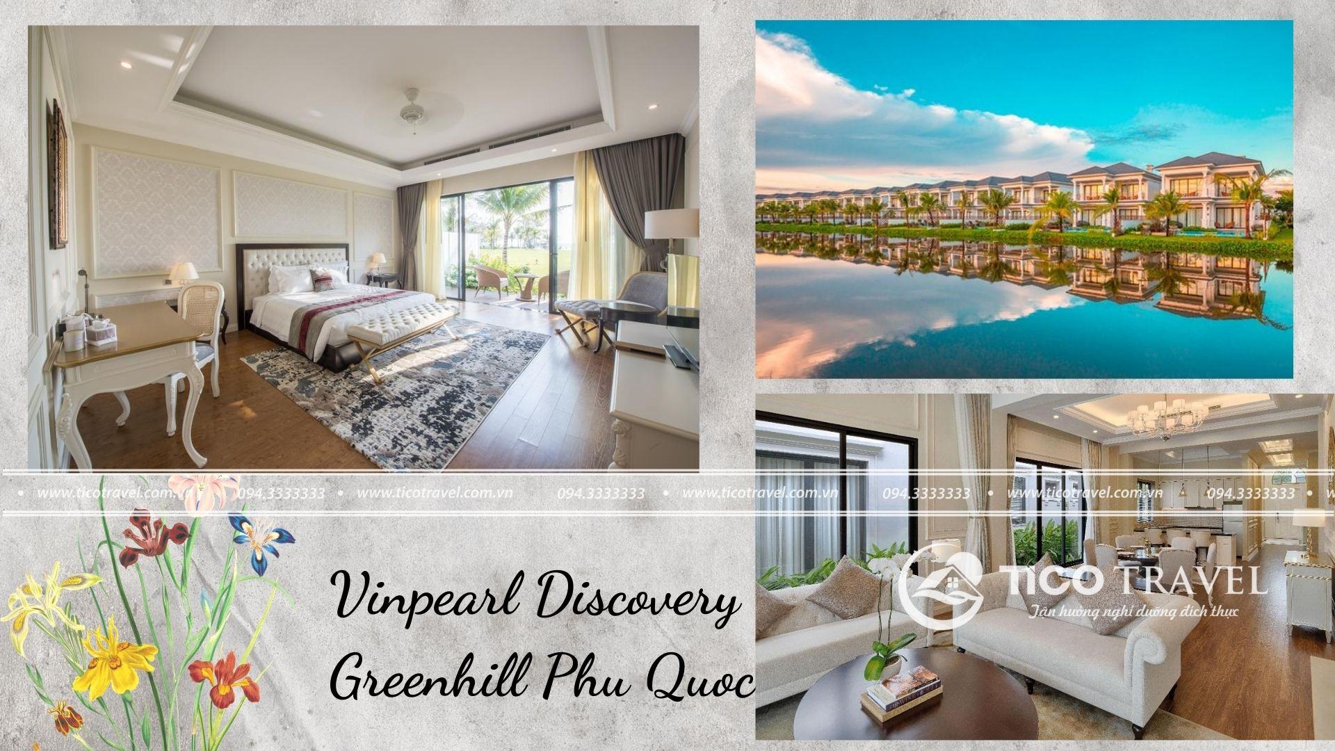 Ảnh chụp toàn cảnh tại Vinpearl Discovery Greenhill Phu Quoc