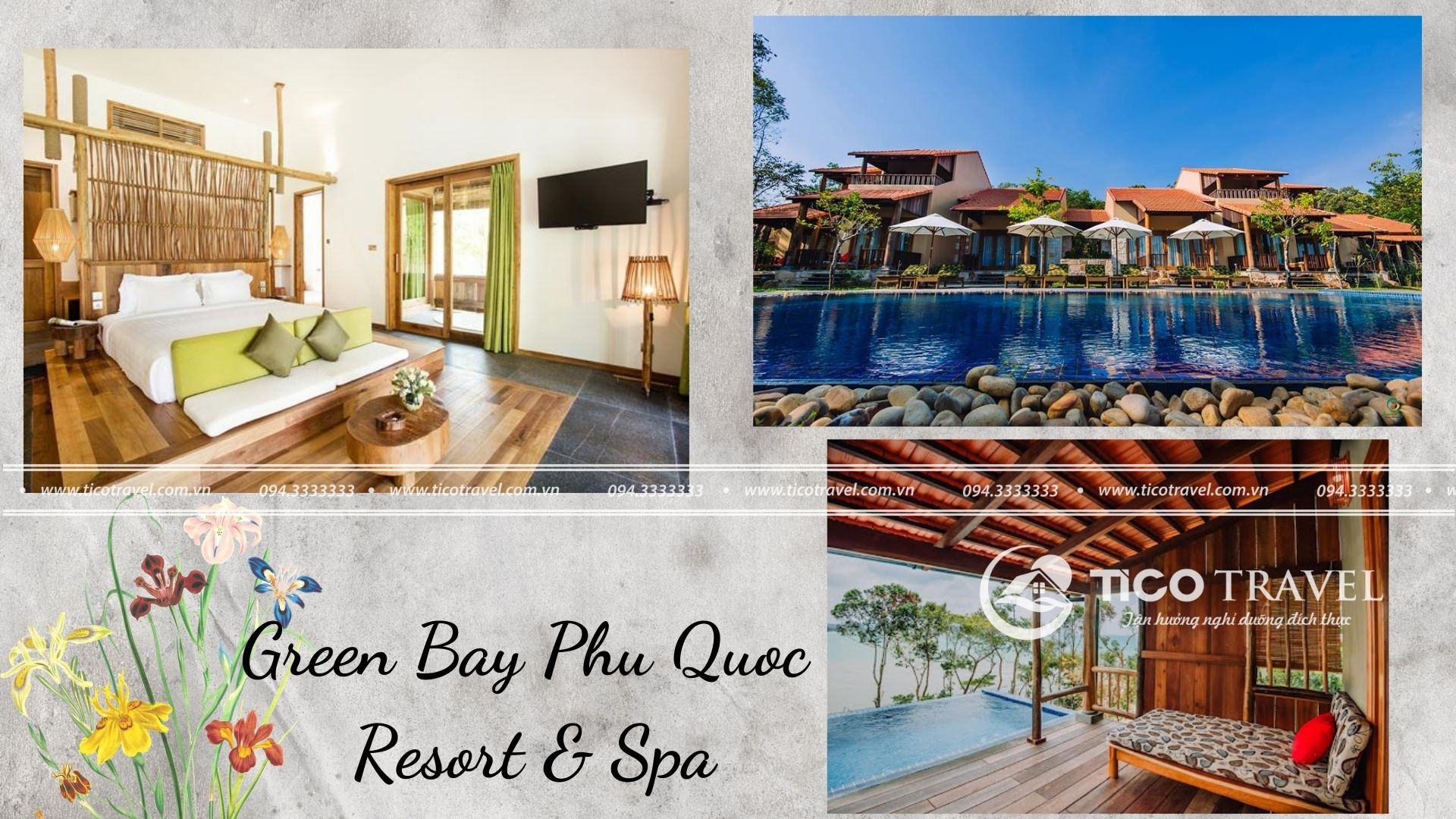 Ảnh chụp toàn cảnh tại Green Bay Phu Quoc Resort & Spa