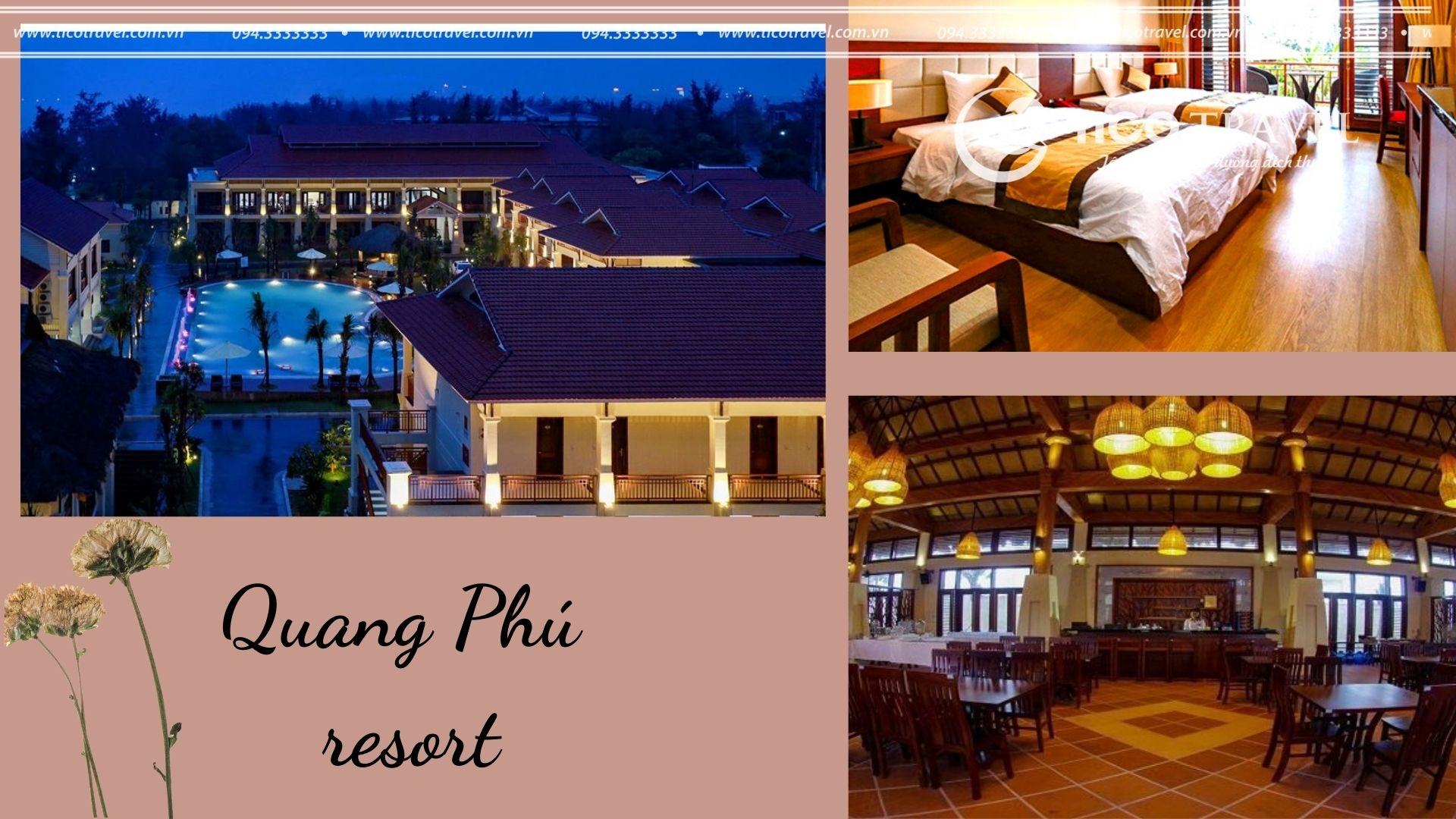ảnh chụp Quang Phú resort Quảng Bình