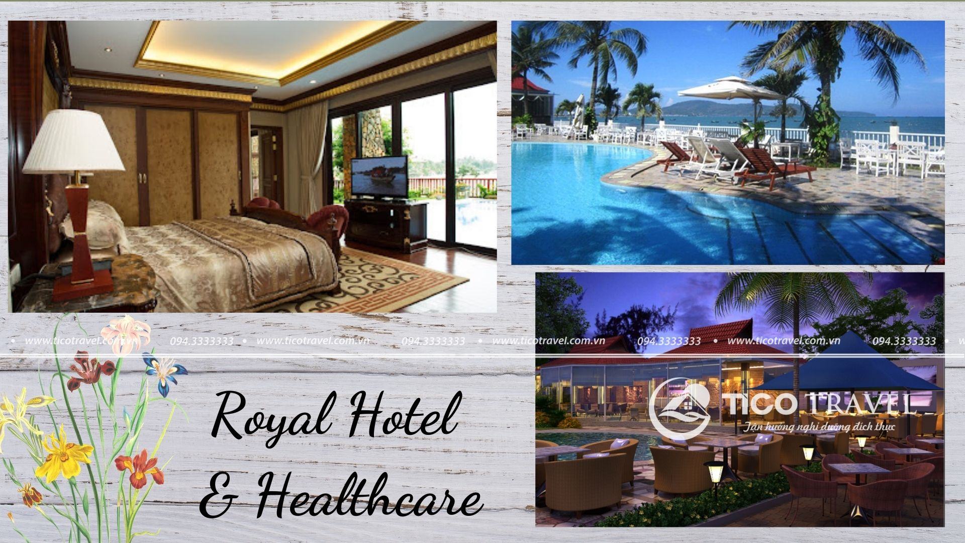 Ảnh chụp toàn cảnh tại Royal Hotel & Healthcare Resort Quy Nhon