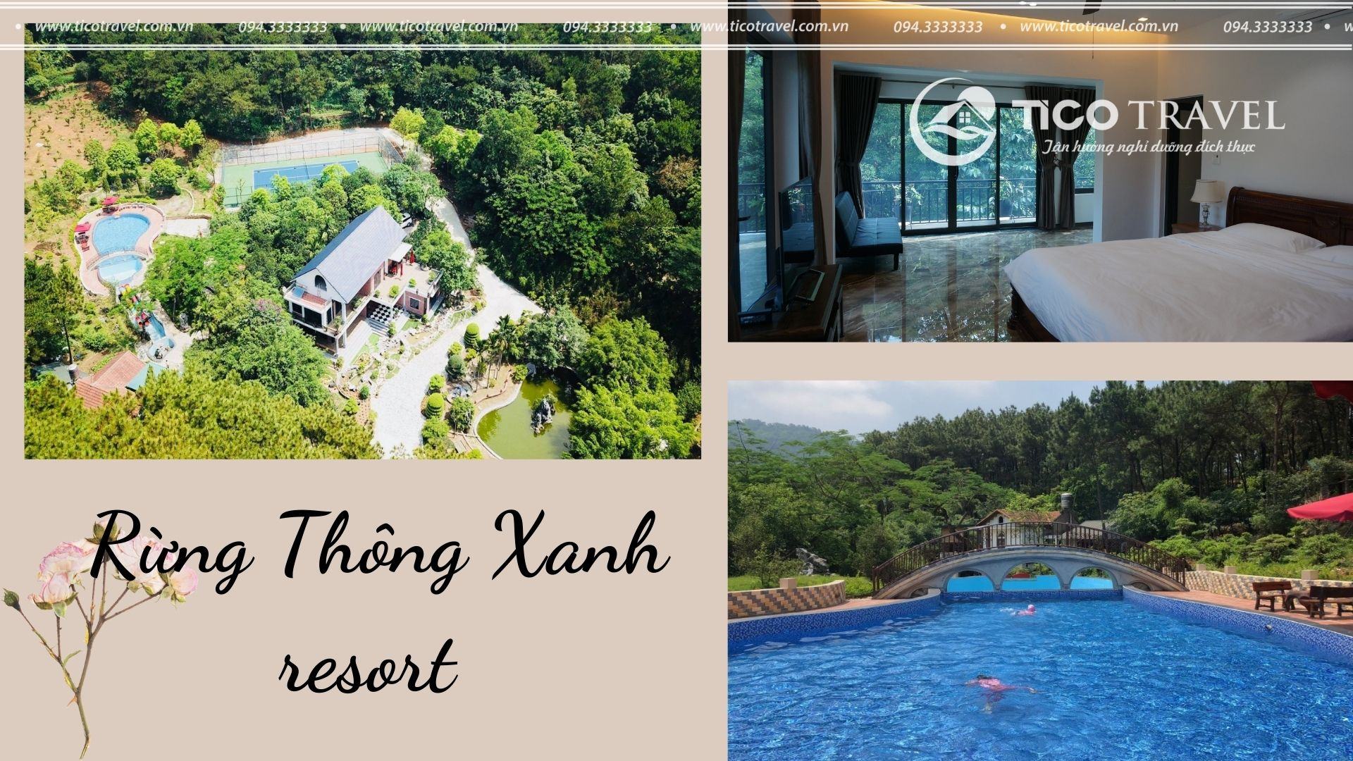 ảnh chụp Resort Sóc Sơn - Tico Rừng thông xanh 