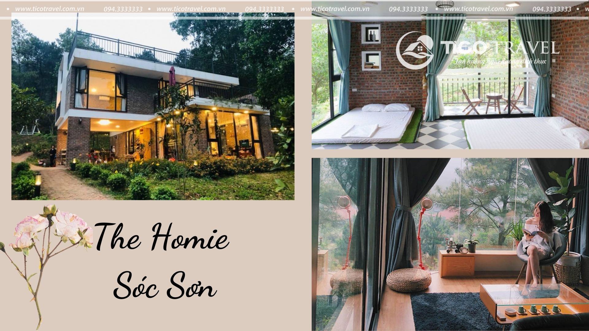 ảnh chụp The Homie resort Sóc Sơn