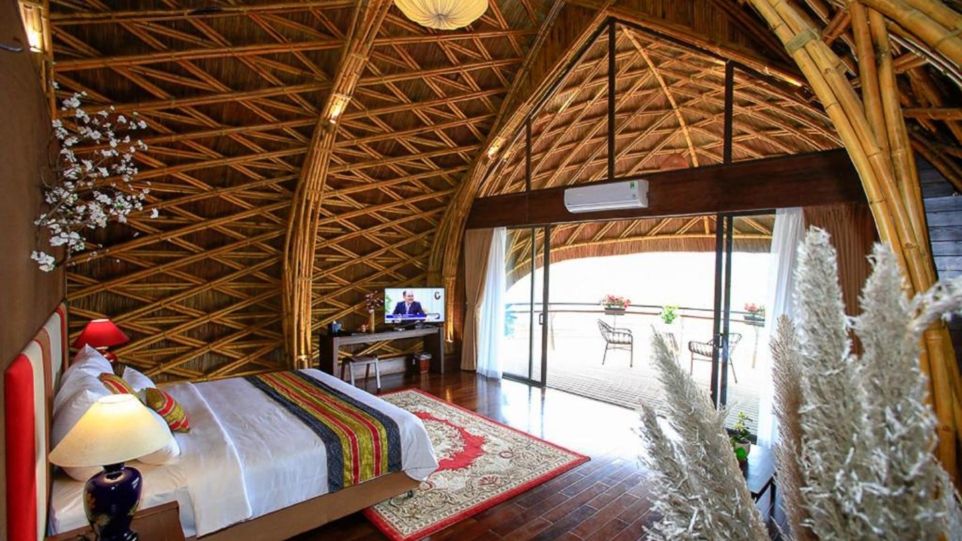 Serena Resort Kim Bôi Hòa Bình - phòng ngủ bamboo bungalow