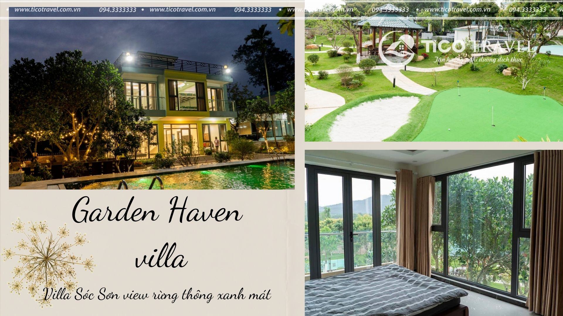 ảnh chụp Tico 03 - Garden haven villa gần Hà Nội
