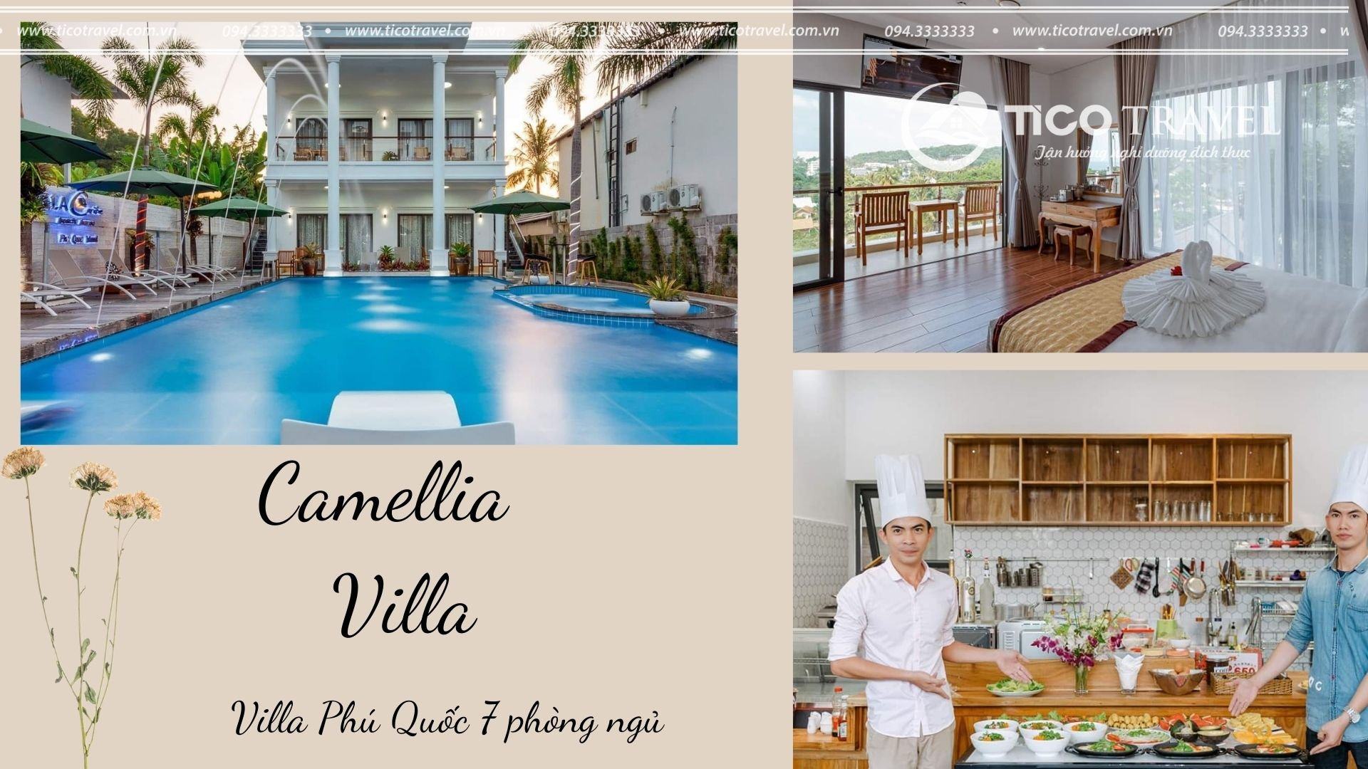ảnh chụp Camellia villa Phú Quốc