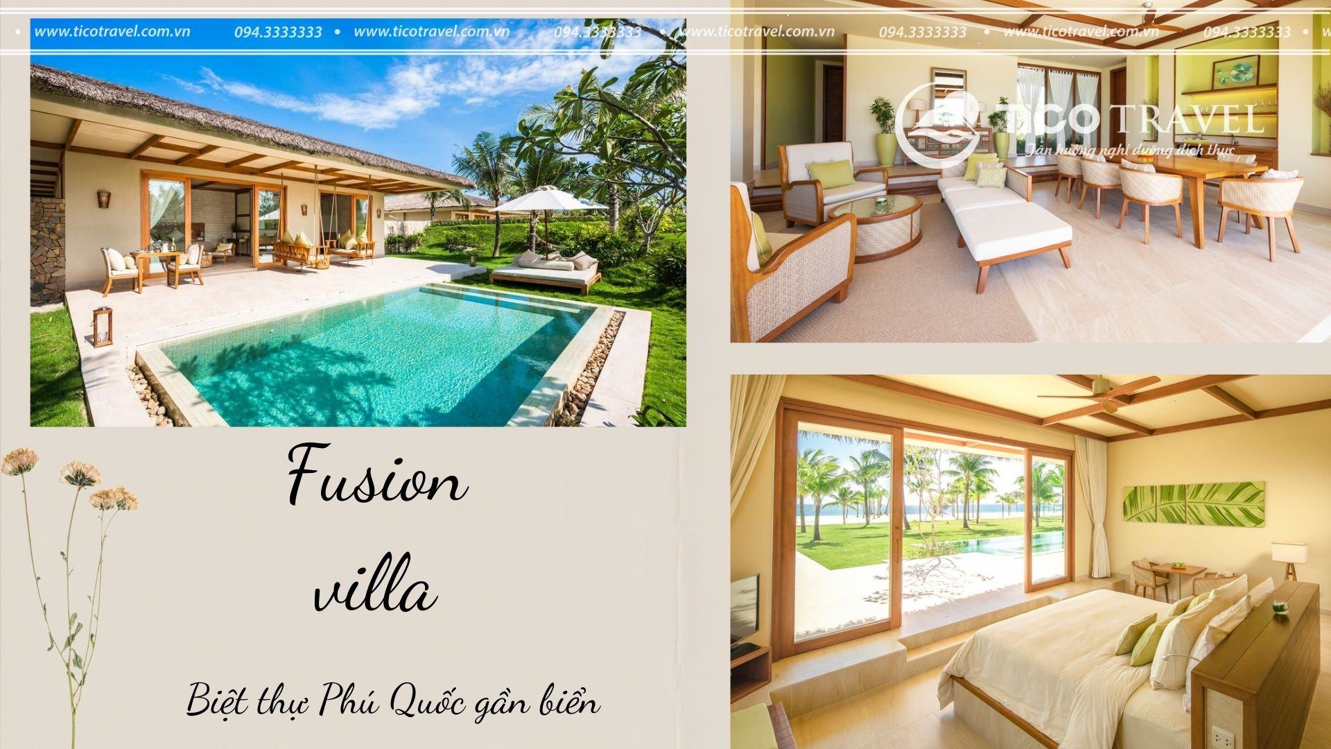 ảnh chụp Villa Fusion Phú Quốc