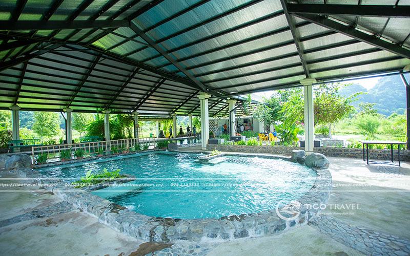 Bể bơi trong nhà tại An Lạc Resort