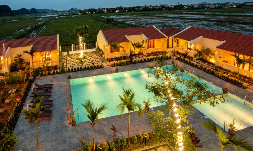 Hòa mình vào thiên nhiên xanh mát tại Đồng Nê Resort Ninh Bình 