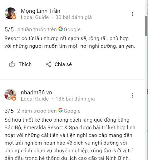 Review Emeralda Ninh Bình