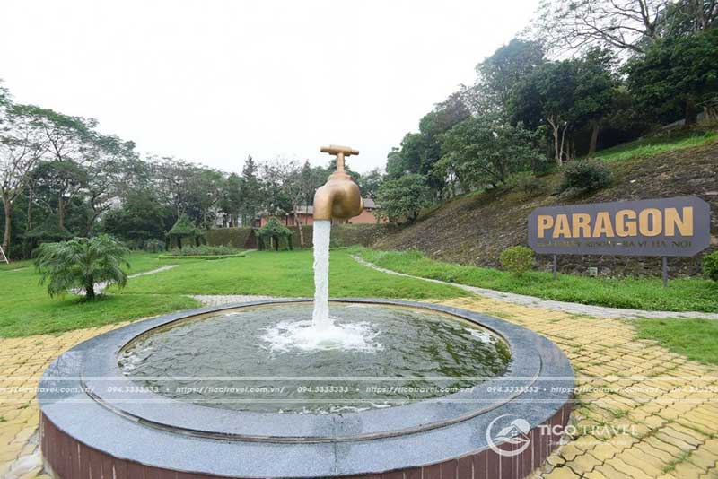 Đài phun nước tại Paragon Resort