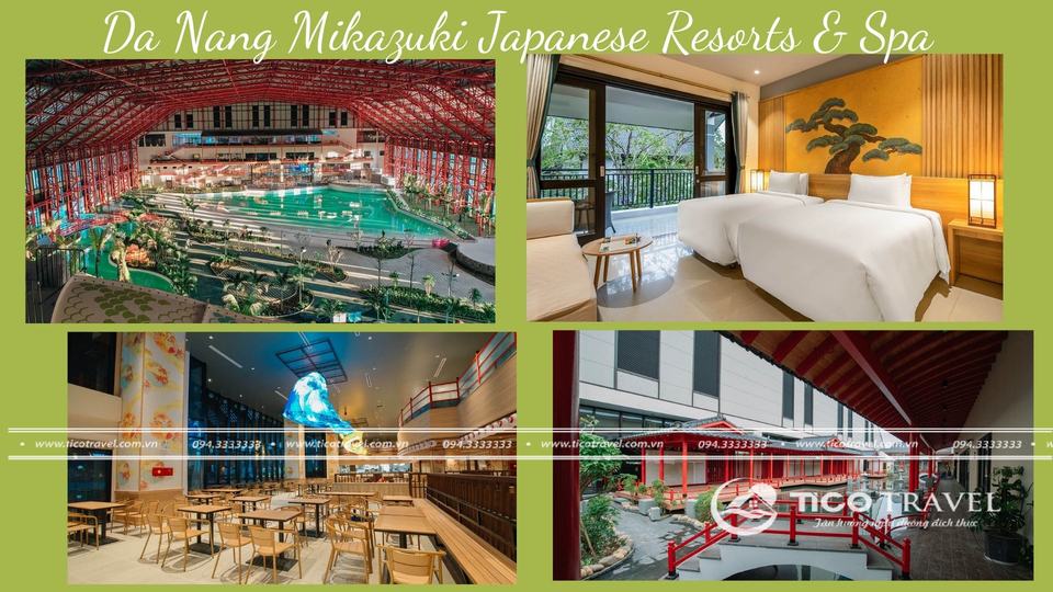 Ảnh chụp toàn cảnh tại Da Nang Mikazuki Japanese Resorts & Spa