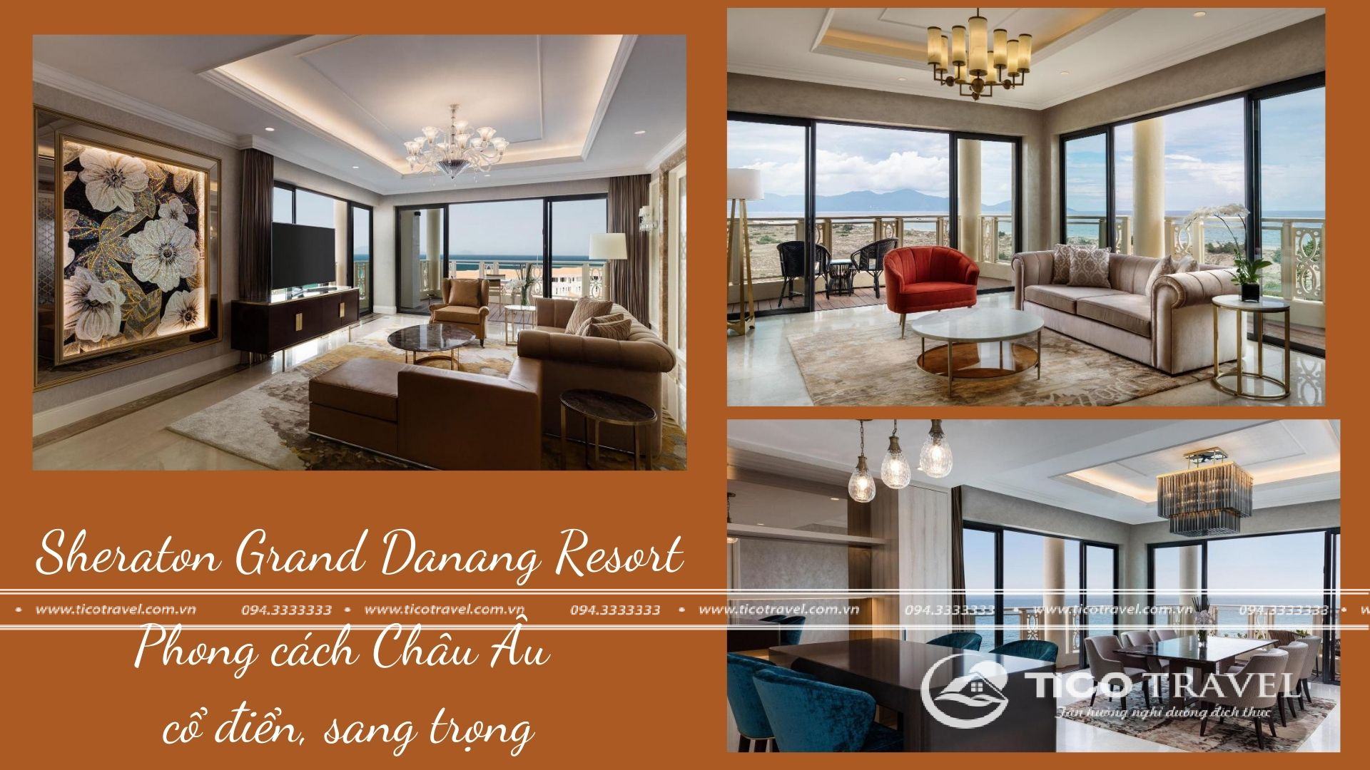 Ảnh chụp toàn cảnh tại Sheraton Grand Danang Resort