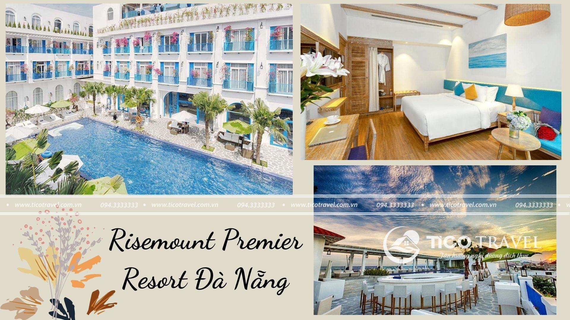 Ảnh chụp toàn cảnh tại Risemount Premier Resort Đà Nẵng