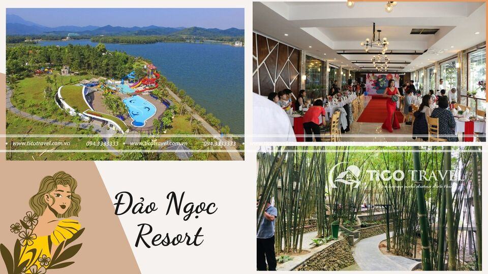 Ảnh chụp toàn cảnh tại Đảo Ngọc Resort