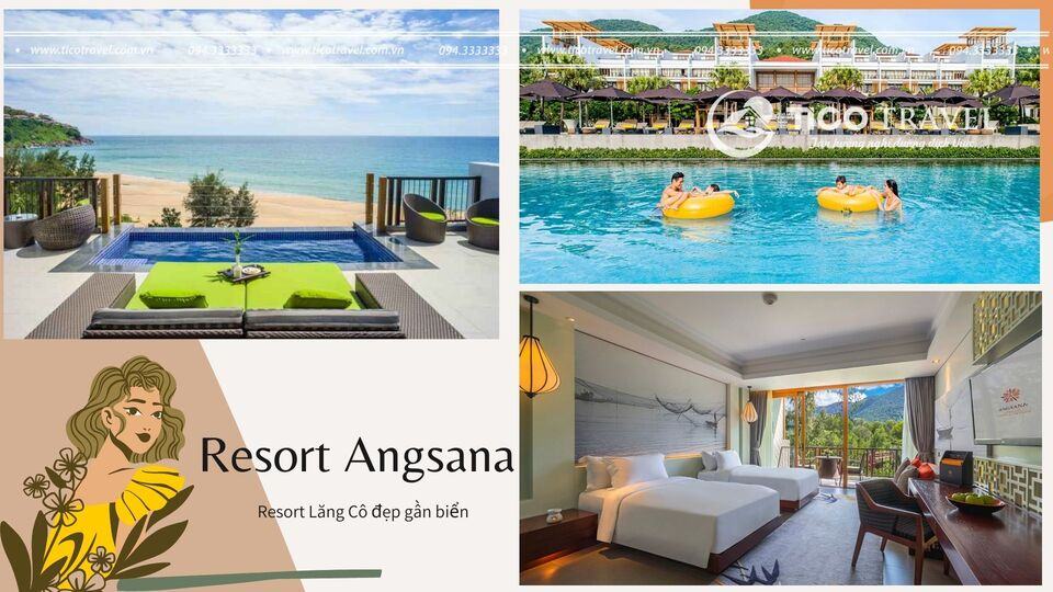 Ảnh chụp toàn cảnh tại Resort Angsana Lăng Cô