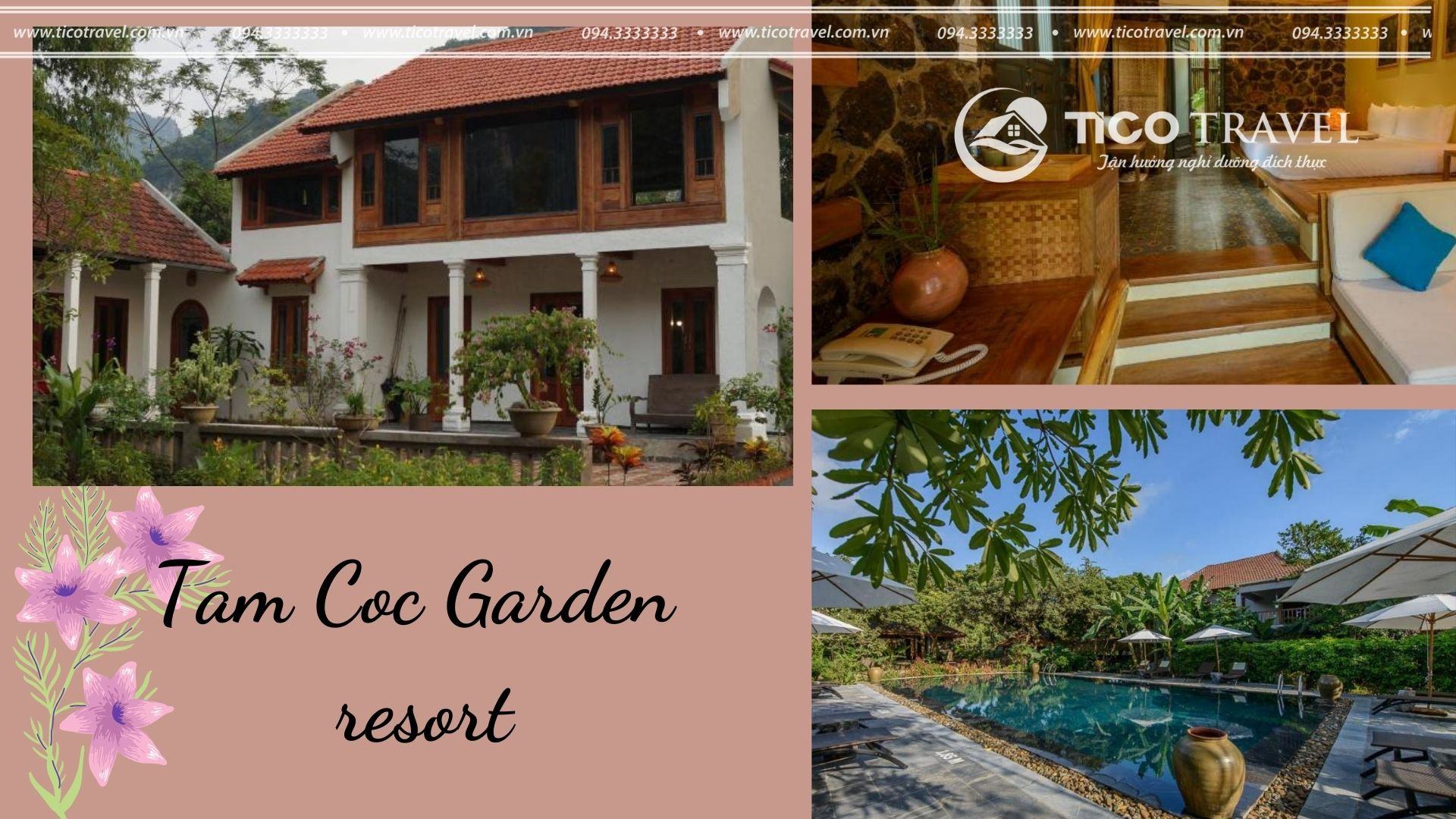 ảnh chụp TTam Coc Garden Resort Ninh Bình