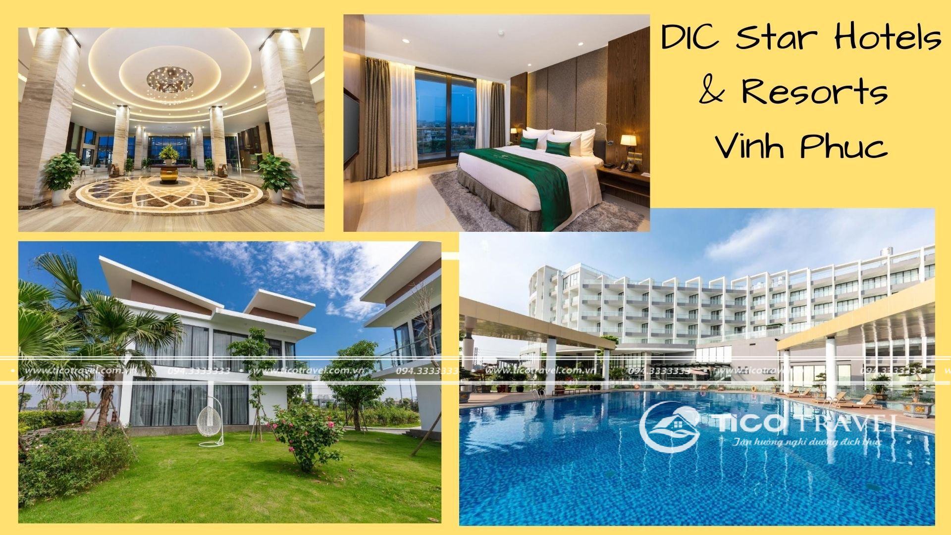 Ảnh chụp toàn cảnh tạib DIC Star Hotels & Resorts Vinh Phuc
