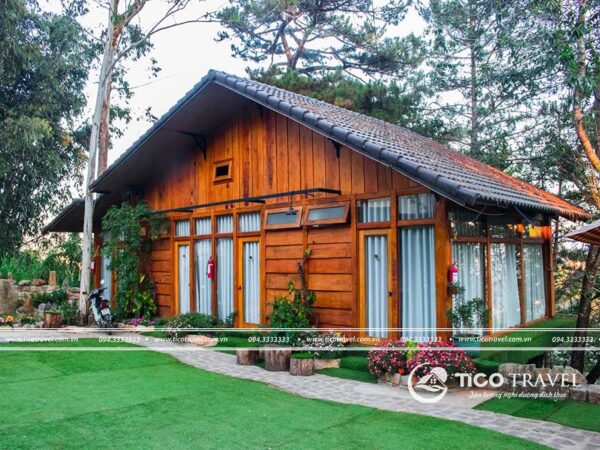 Ảnh chụp villa Review Nomini Homestay Đà Lạt - Ngôi nhà gỗ xinh xắn giữa núi rừng số 7