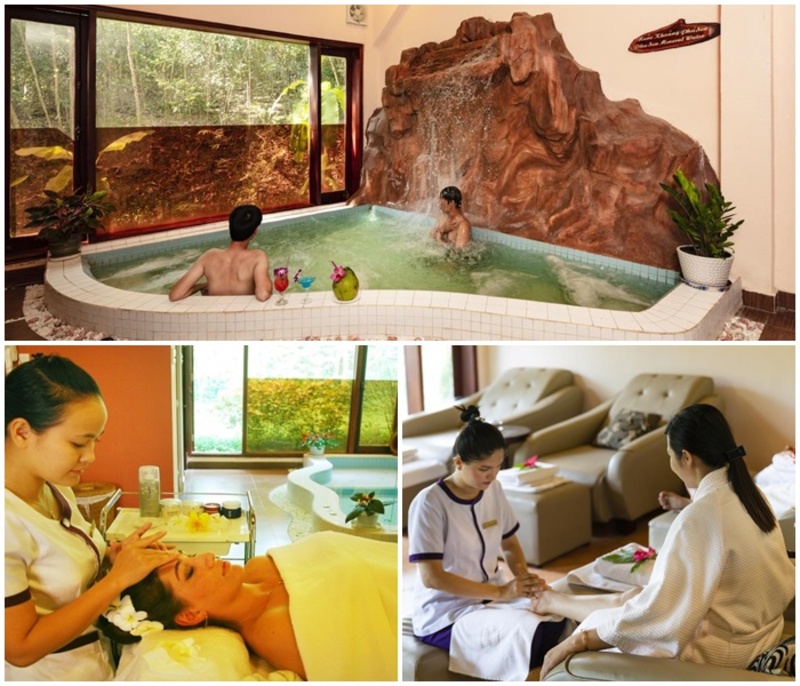 Nằm phân cách giữa 2 địa điểm là núi Thơm và Bãi Xép, Vietstar Resort & Spa, thu hút rất nhiều du khách tham quan đến resort để nghỉ dưỡng.
