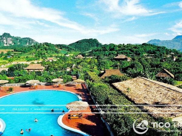 Ảnh chụp villa V Resort Hòa Bình - Điểm nhấn nơi núi rừng Tây Bắc số 4