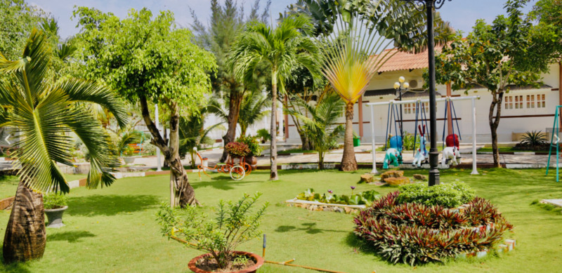 Resort Ba Thật - Khu nghỉ dưỡng  thơ mộng gần bãi biển