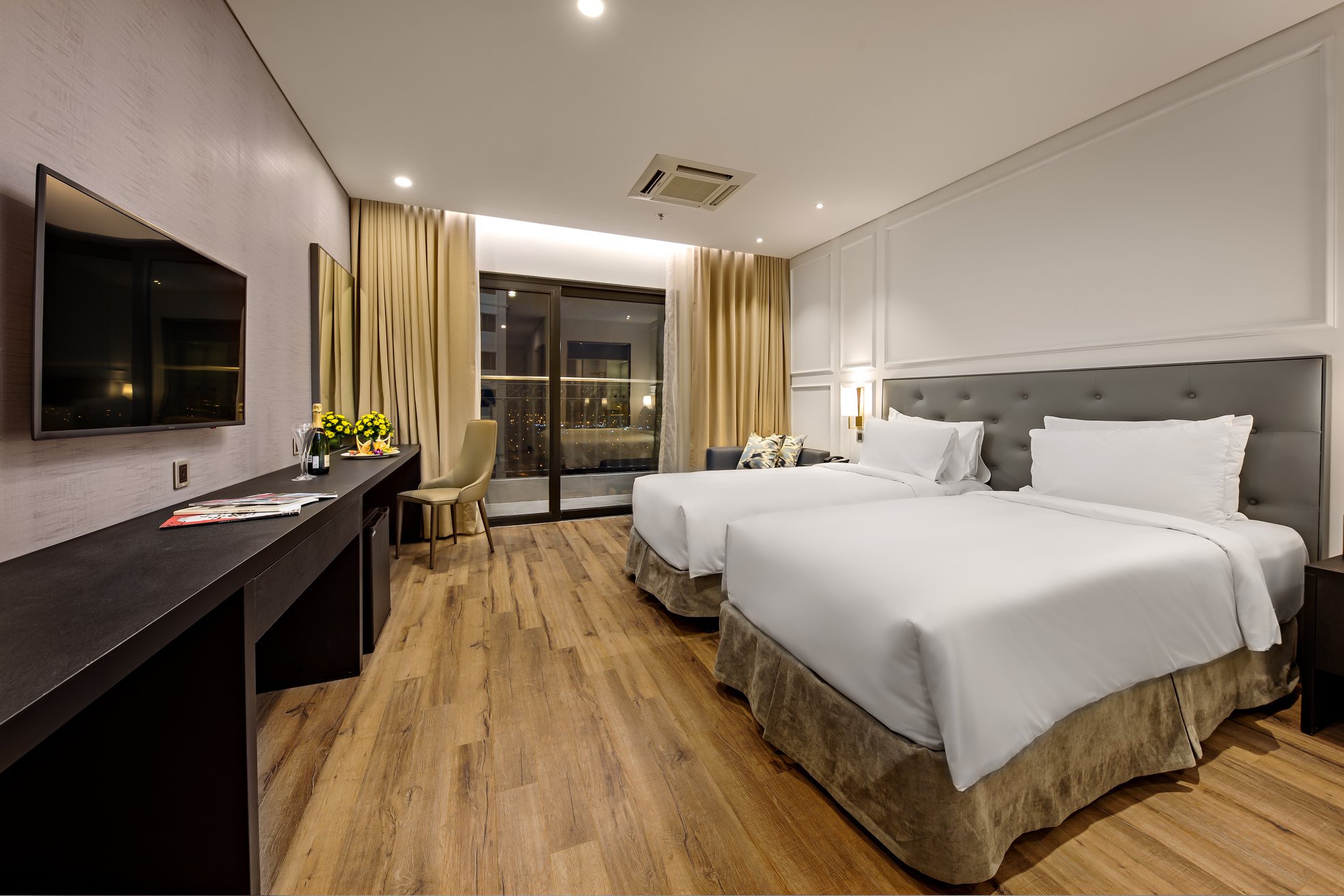 hệ thống phòng nghỉ của khách sạn golden bay đà nẵng