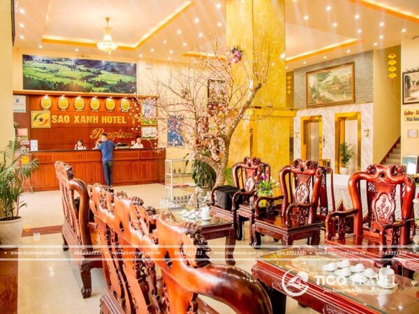 Ảnh chụp villa Khách Sạn Sao Xanh Mộc Châu số 4