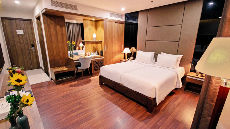 Hệ thống phòng nghỉ tại khách sạn Hadana Đà Nẵng