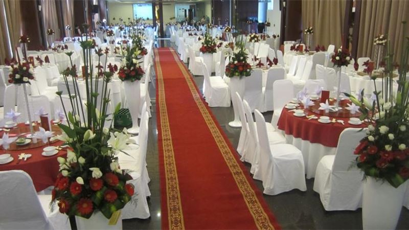 Phòng tiệc cưới - dạ tiệc của khách sạn Sài Gòn Ban Mê