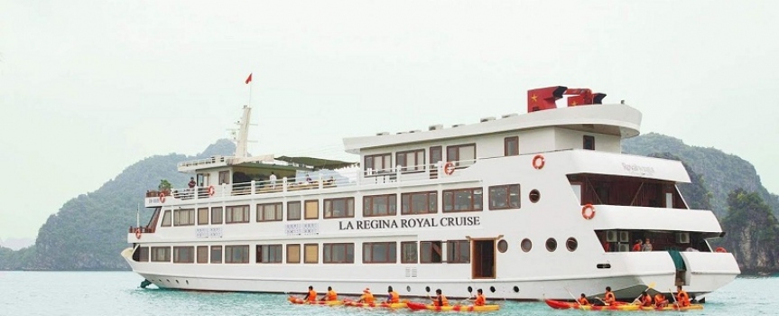 La Regina Royal Cruise: Thăm quan vịnh Hạ Long trên du thuyền 5 sao