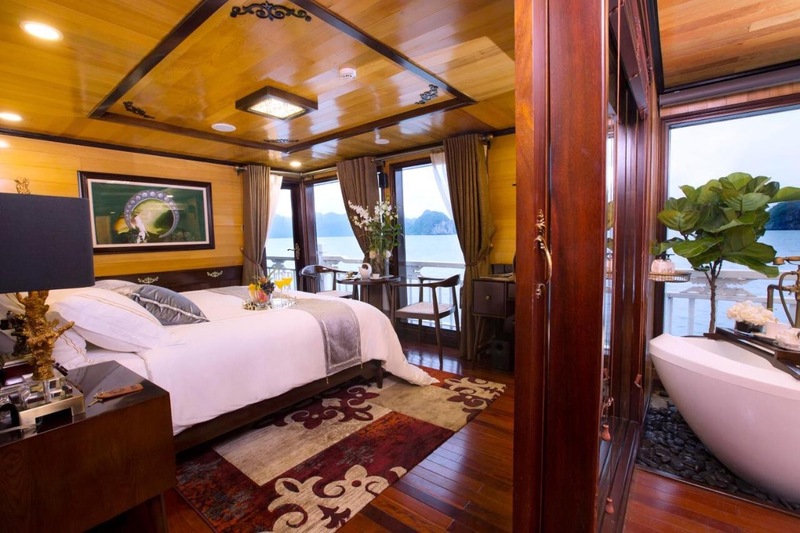 Review du thuyền Ultralux Hera Cruise hạng sang tại vịnh đảo 