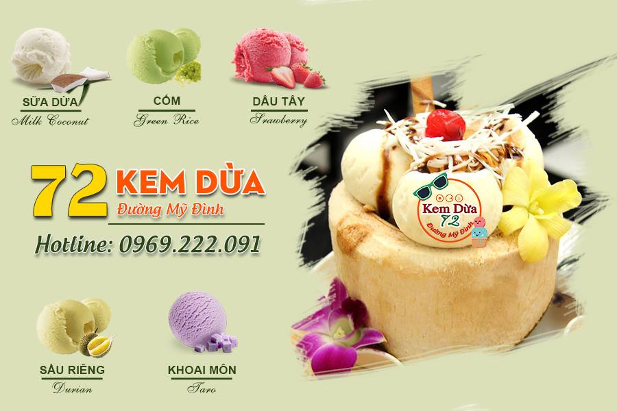 Top 10 địa chỉ kem Côn Đảo dừa đất siêu ngon tại Hà Nội