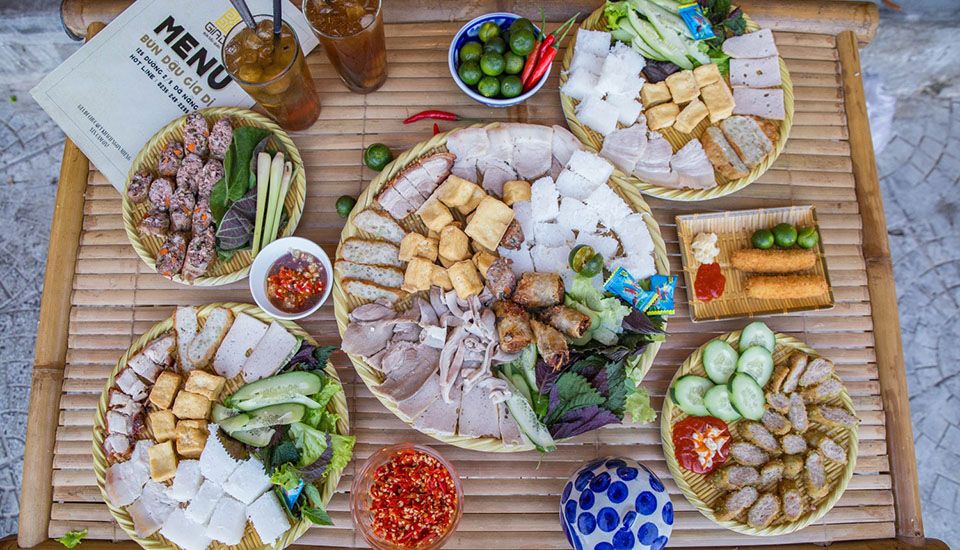 Bún đậu mắm tôm Đà Nẵng và 15 quán ăn ngon nổi tiếng