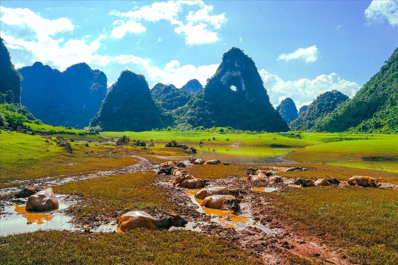Khám phá núi Mắt Thần - Ngọn núi độc nhất vô nhị ở Cao Bằng