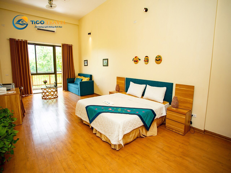 Ảnh chụp villa Review An Lạc Resort, khu nghỉ dưỡng gần Hà Nội đậm đà bản sắc dân tộc số 3