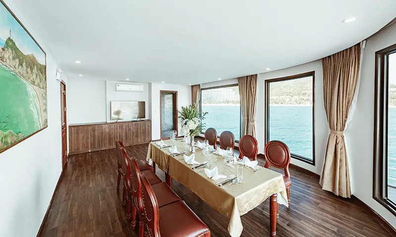 Du thuyền Sea Coral Nha Trang - Ngắm hoàng hôn trên vịnh