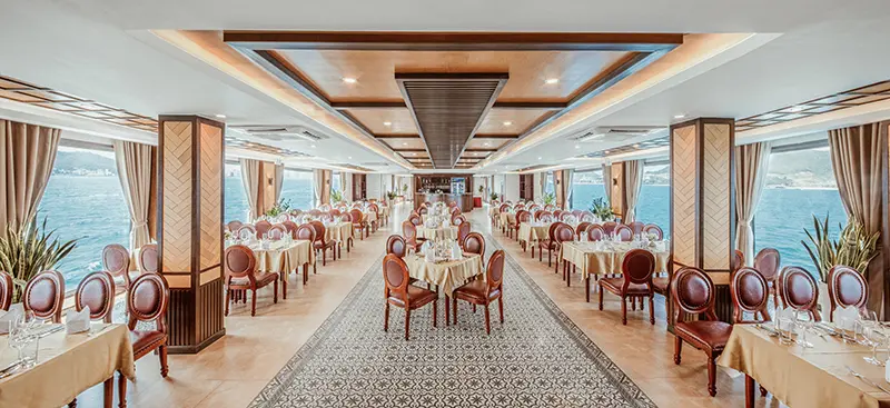 Du thuyền Sea Coral Nha Trang - Ngắm hoàng hôn trên vịnh